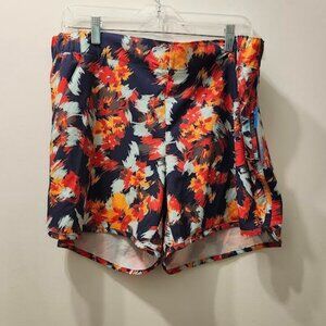 Brand New Columbia Walnut River Printed Short